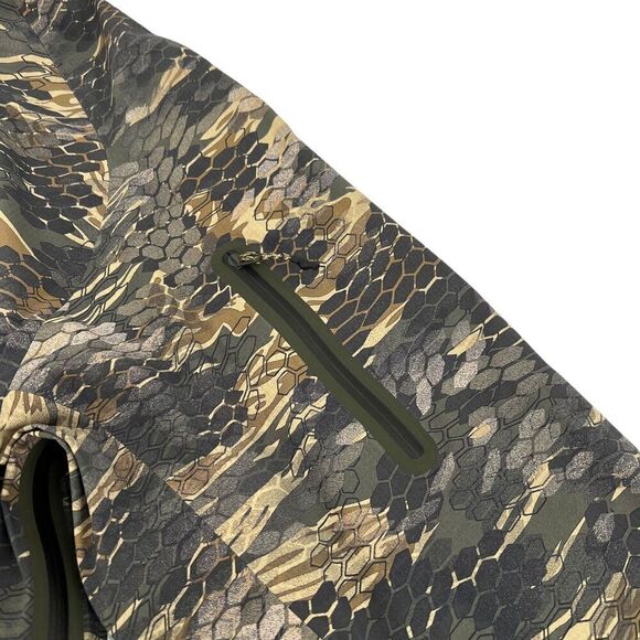 CANIS Men's Nunavut Waterproof Rain Jacket Alpha Camo XXL - Picture 6 of 16